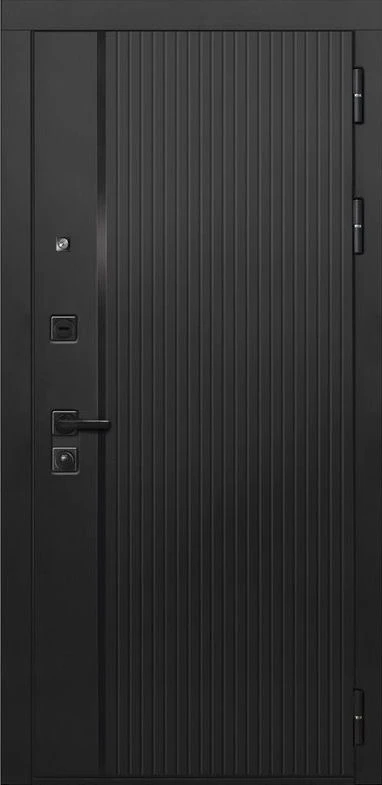 Входная дверь ДвериПРО Л-45 ФЛ-707 (10мм, Белый софт) DPRO225994 внешняя сторона